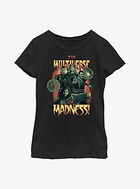 Marvel Doctor Strange The Multiverse Of Madness Horror Youth Girls T-Shirt