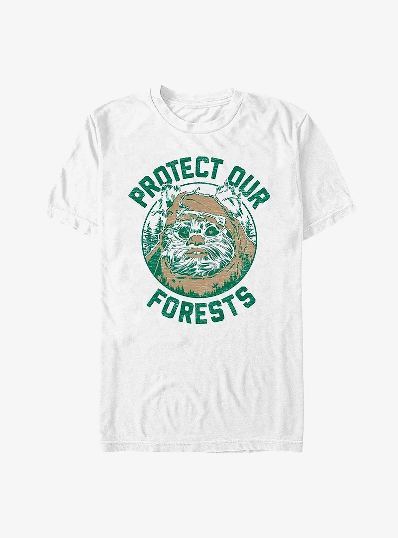 Star Wars Earth Day Ewok Forest T-Shirt