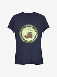 Disney Pixar Wall-E Earth Day Never Too Late To Change Girls T-Shirt