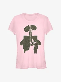 Disney Pixar Wall-E Earth Day Leaf Fill Girls T-Shirt