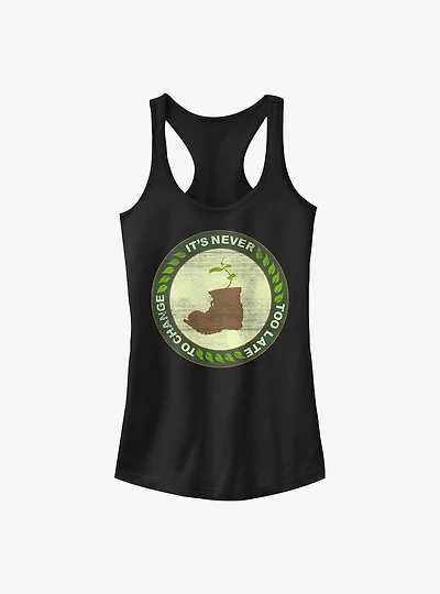 Disney Pixar Wall-E Earth Day Never Too Late To Change Girls Tank