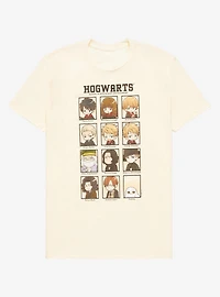 Harry Potter Hogwarts Chibi Portraits T-Shirt - BoxLunch Exclusive