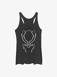 Marvel Black Panther In The Shadows Girls Tank