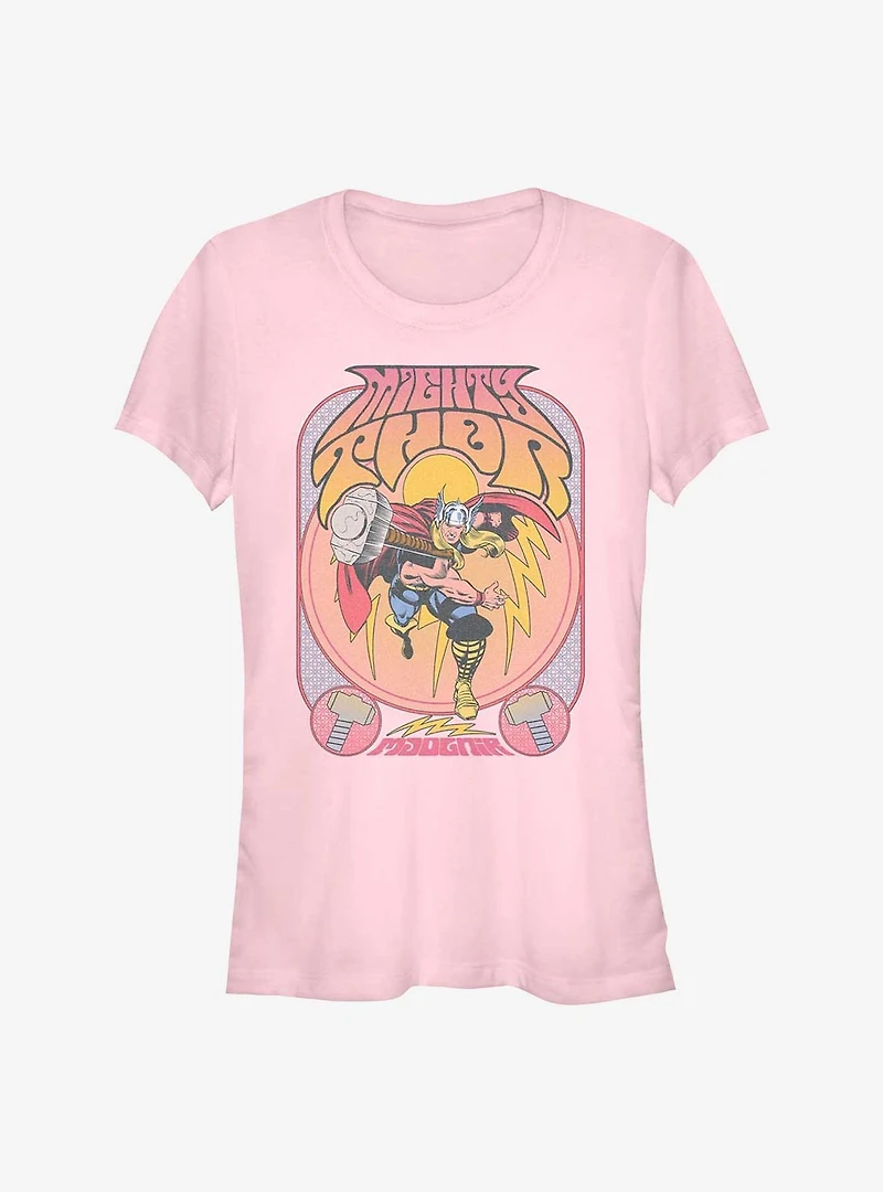 Marvel Mighty Thor Mjolnir Girls T-Shirt