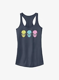 Marvel Spidey Pop Faces Girls Tank