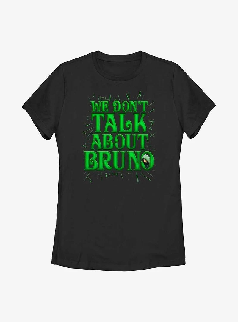 Disney Encanto We Don't Talk About Bruno Womens T-Shirt
