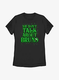 Disney Encanto We Don't Talk About Bruno Womens T-Shirt