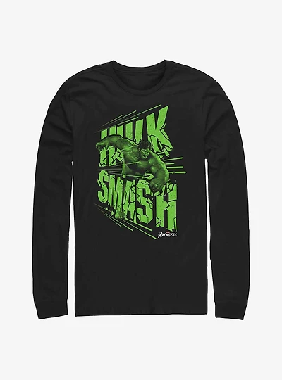 Marvel Hulk Smash Dash Long-Sleeve T-Shirt