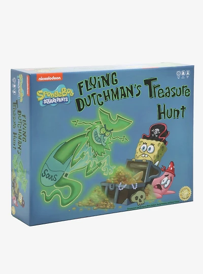 SpongeBob SquarePants Flying Dutchman's Treasure Hunt Game Hot Topic Exclusive