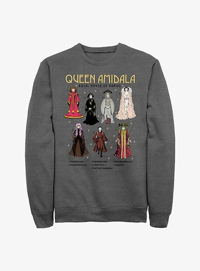 Star Wars Amidala Gowns Sweatshirt
