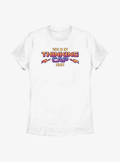 Stranger Things Thinking Cap Womens T-Shirt