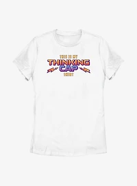 Stranger Things Thinking Cap Womens T-Shirt