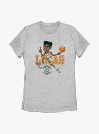 Stranger Things Lucas Hawkins Tiger Basketball Womens T-Shirt