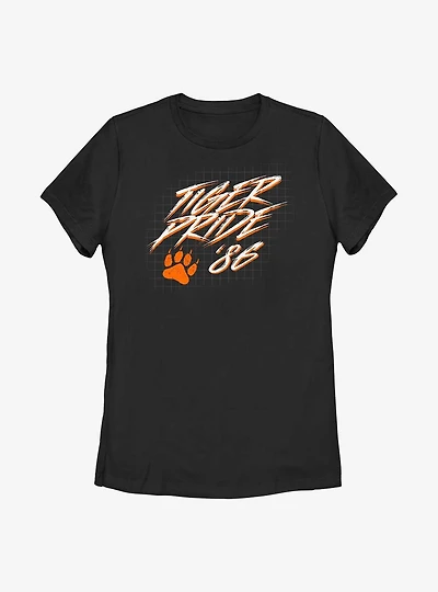 Stranger Things Tiger Pride Womens T-Shirt