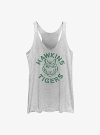 Stranger Things Hawkins Tigers School Womens Tank Top