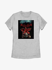 Stranger Things Poster Kanji Womens T-Shirt