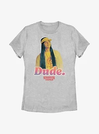 Stranger Things Surfer Boy Dude Womens T-Shirt
