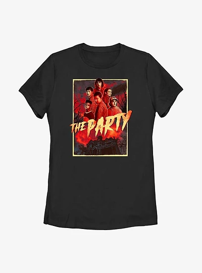 Stranger Things The Party Womens T-Shirt