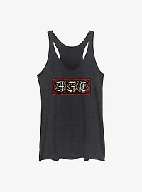 Stranger Things Hellfire Club Emblem Womens Tank Top