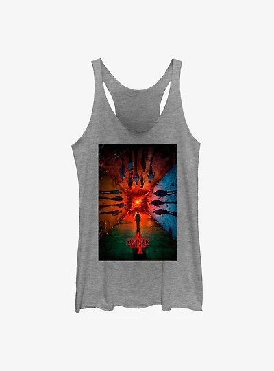 Stranger Things Season 4 Main Poster Girls Tank Top