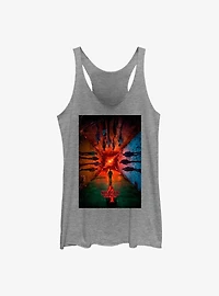 Stranger Things Season 4 Main Poster Girls Tank Top