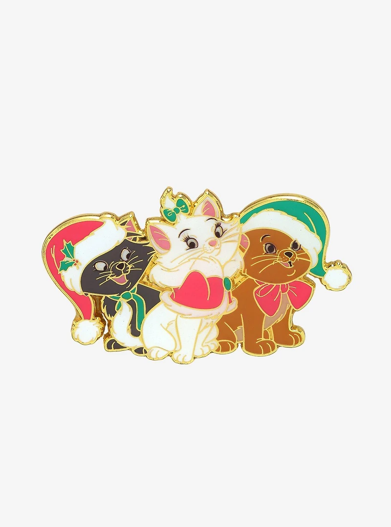 Loungefly Disney The Aristocats Holiday Kittens Enamel Pin - BoxLunch Exclusive