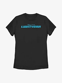 Disney Pixar Lightyear Blue Logo Womens T-Shirt