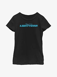 Disney Pixar Lightyear Blue Logo Youth Girls T-Shirt
