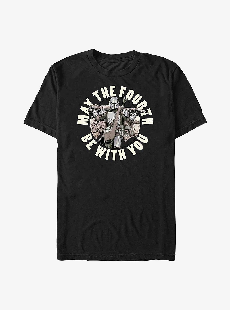 Star Wars The Mandalorian May Fourth Be With You T-Shirt
