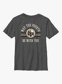 Star Wars The Mandalorian May Fourth Collegiate Youth T-Shirt