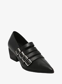 Strange Cvlt Black Coven Heels