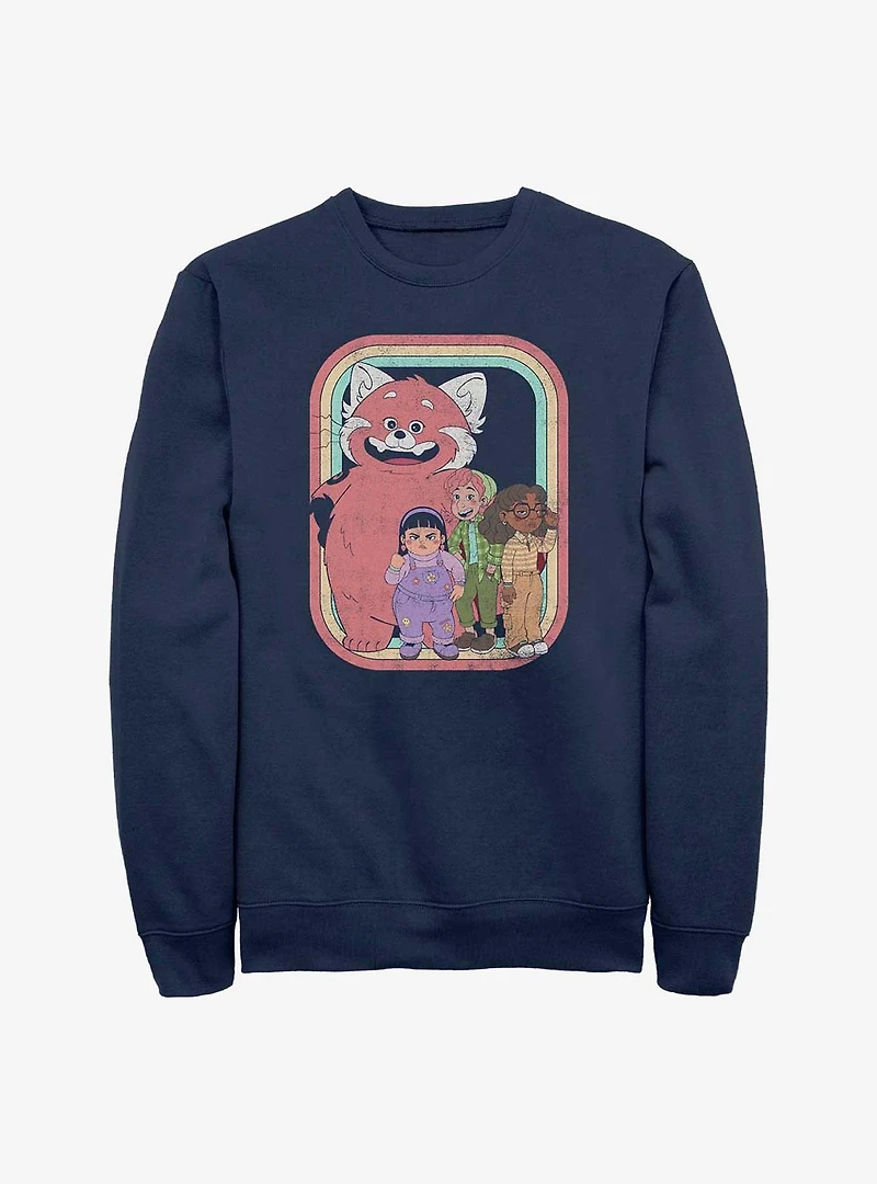 Disney Pixar Turning Red Friend Group Sweatshirt
