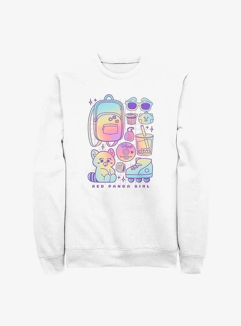 Disney Pixar Turning Red Nostalgia Pack Sweatshirt
