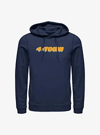 Disney Pixar Turning Red 4*Town Logo Hoodie