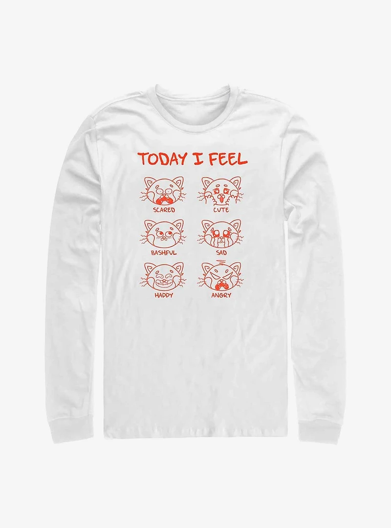 Disney Pixar Turning Red I Feel Long-Sleeve T-Shirt