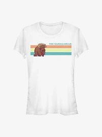 Star Wars The Mandalorian Bantha Ride Girls T-Shirt