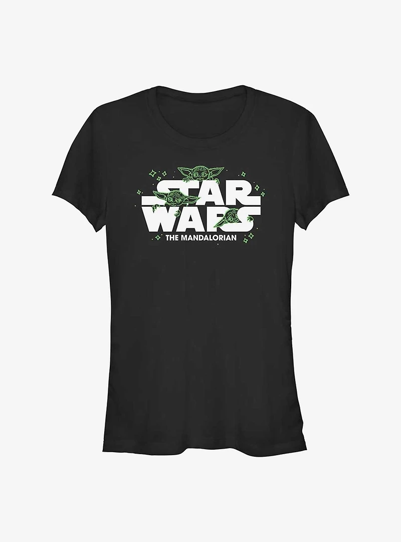 Star Wars The Mandalorian Child Space Logo Girls T-Shirt