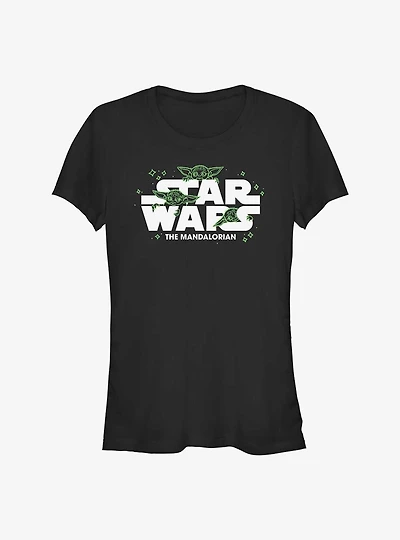 Star Wars The Mandalorian Child Space Logo Girls T-Shirt
