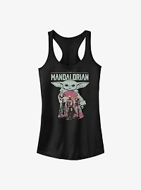 Star Wars The Mandalorian Grogu's Squad Girls Tank