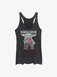 Star Wars The Mandalorian Grogu's Squad Girls Tank