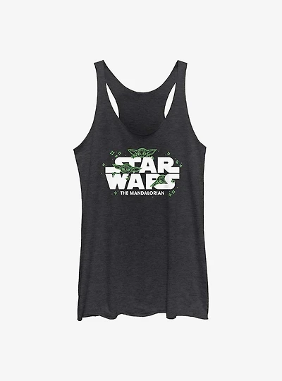 Star Wars The Mandalorian The Child Space Logo Girls Tank