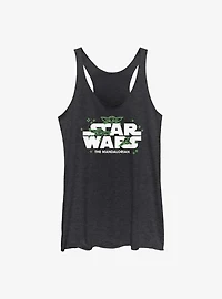 Star Wars The Mandalorian The Child Space Logo Girls Tank