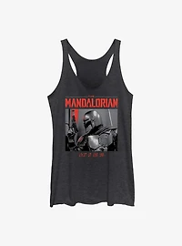 Star Wars The Mandalorian Code Red Girls Tank