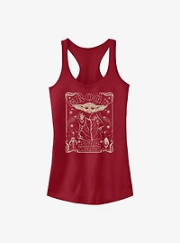 Star Wars The Mandalorian Starry Grogu Girls Tank