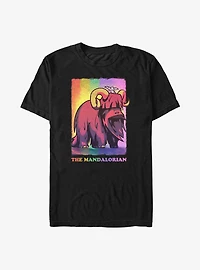 Star Wars The Mandalorian Bantha Ride Pride T-Shirt