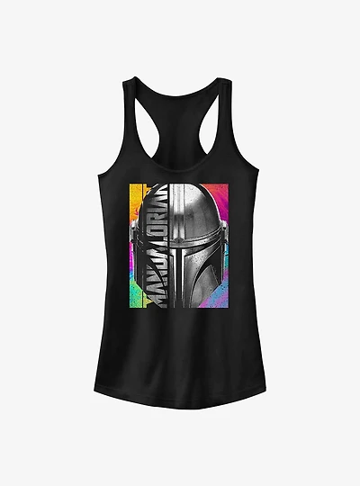 Star Wars The Mandalorian Inverse Mando Girls Tank