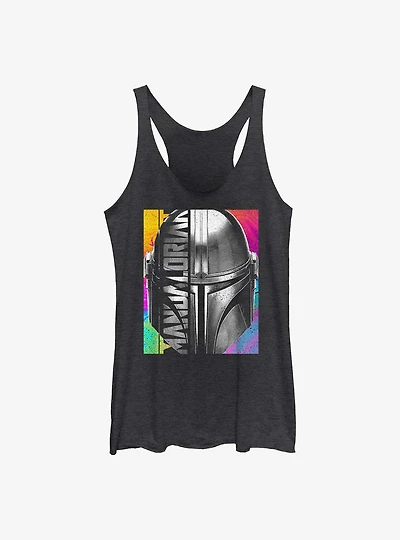 Star Wars The Mandalorian Inverse Mando Girls Tank