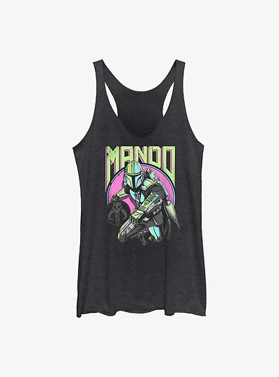 Star Wars The Mandalorian New Wave Girls Tank Top