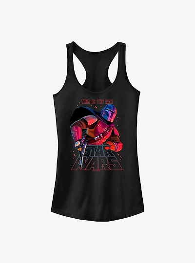 Star Wars The Mandalorian Night Ranger Girls Tank