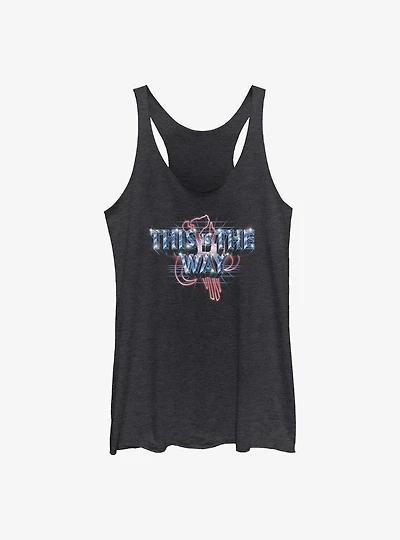 Star Wars The Mandalorian Space Chrome Girls Tank